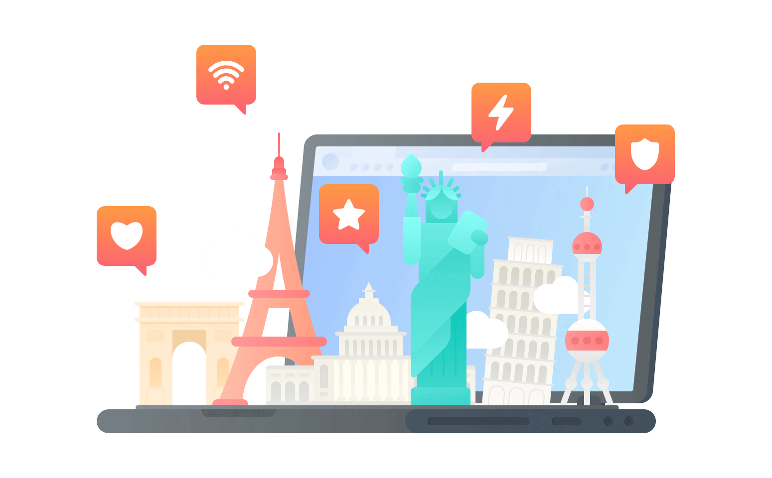 在福克兰连接到中国vpn - 天空乐享